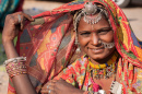 Indian Woman in Rajasthan