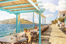 Seaside Restaurant, Aegina Island, Greece