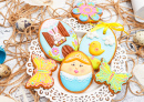 Glazed Easter Cookies
