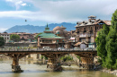 Srinagar Old Town, India